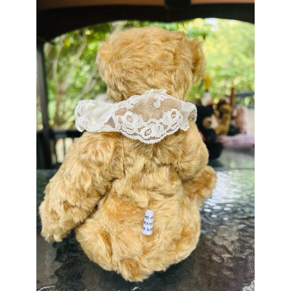 1989 Clementine Handmade Barbara Whisnant Bear Barbear Distressed Mohair 11” - Picture 2 of 6